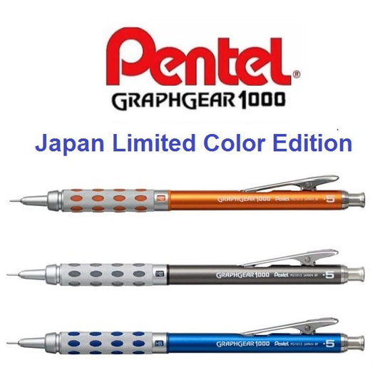 Limited Color Pentel Graph Gear 1000 Drafting Mech Pencil PG1015 0.5mm