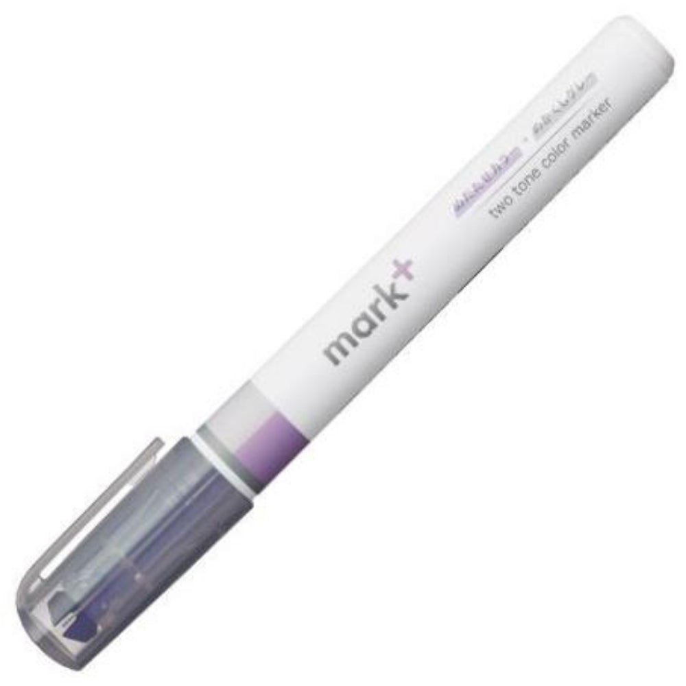 Kokuyo Highlighter Pen 2 Tone Mark Plus Gray Type PM-MT101