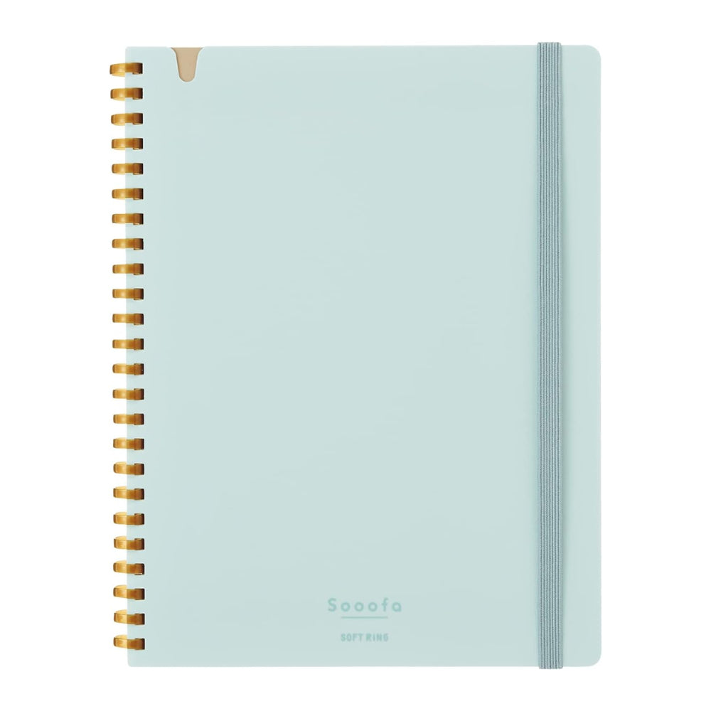 KOKUYO Sooofa Soft Ring Notebook 4 mm) Grid Ruled A5 B6 80 sheets ス-SV738S4-DM ス-SV738S4-G ス-SV738S4-LB