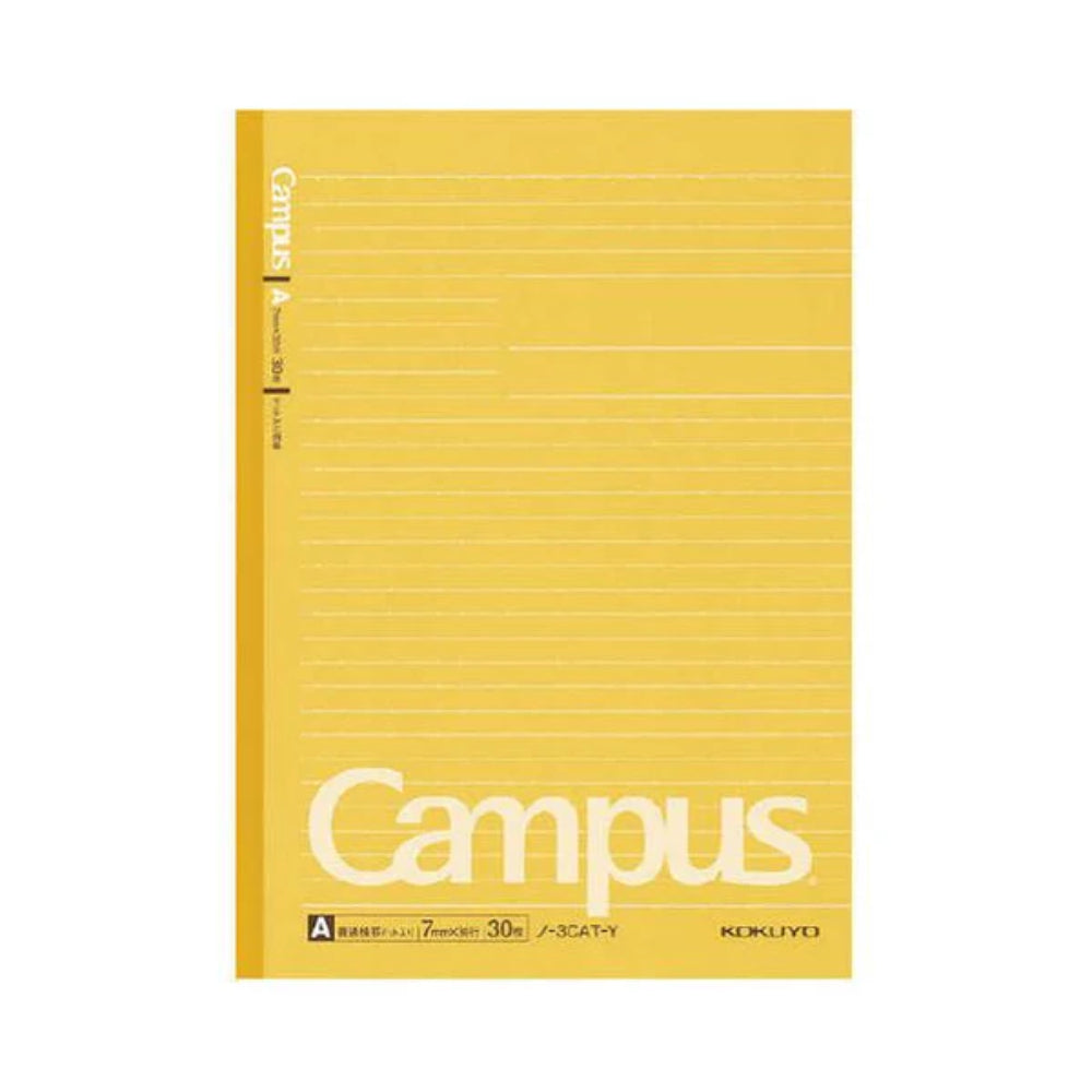 KOKUYO Campus Notebook Color Cover with Dots, Ruled Width 7mm ノ-3CAT-B ノ-203CATN-B ノ-3CBT-B