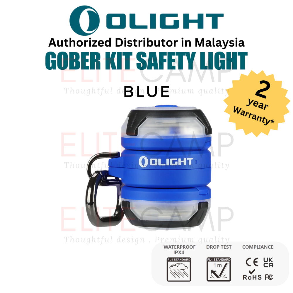 OLIGHT Gober Kit Safety Light, High Visibility LED Beacon Lights with 4 Lighting Modes, USB-C Rechargeable Flashing
