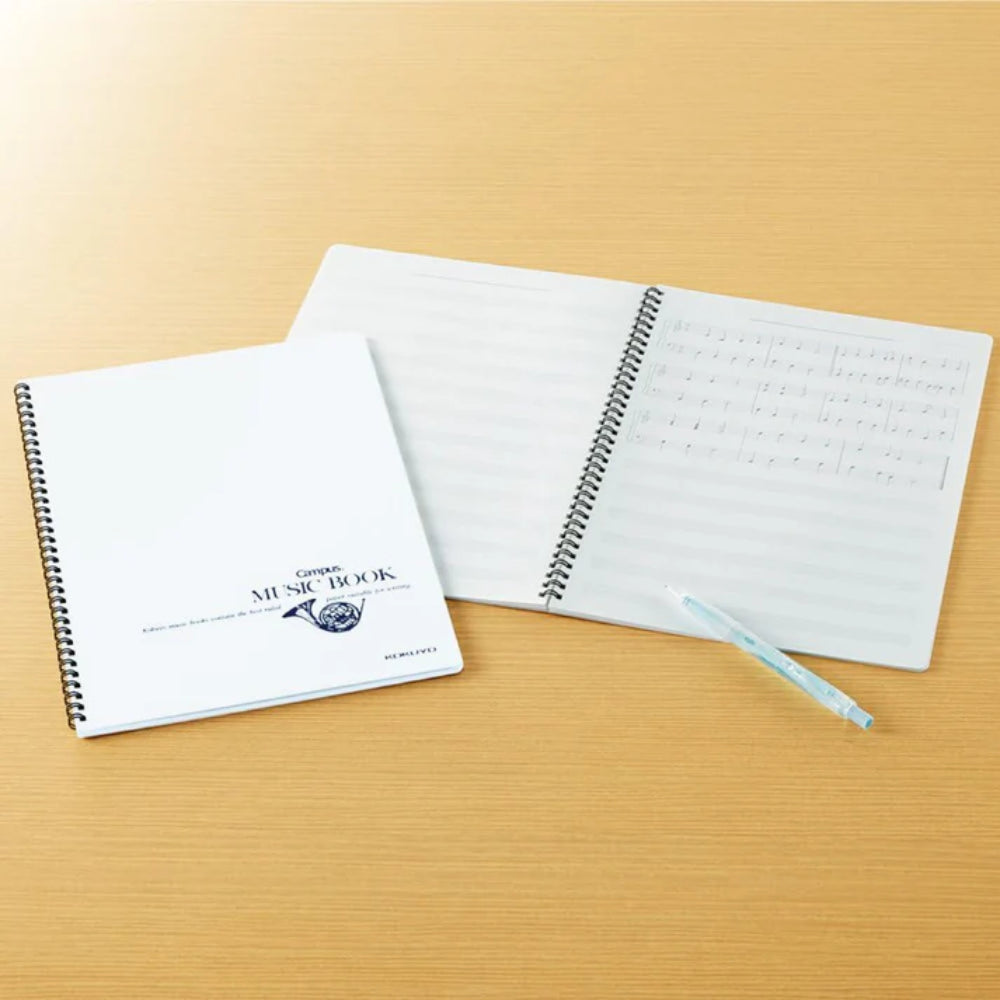 Kokuyo Notebook Campus Notebook Music Book Twin Ring A4 30 Sheets オン-T10