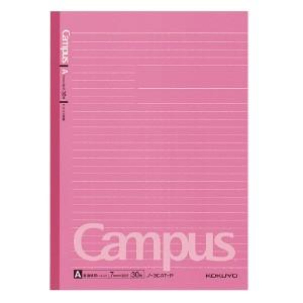 KOKUYO Campus Notebook Color Cover with Dots, Ruled Width 7mm ノ-3CAT-B ノ-203CATN-B ノ-3CBT-B