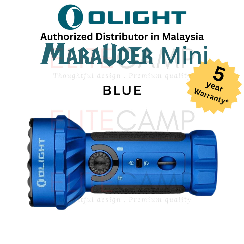 Olight Marauder Mini Search and Rescue Camping Hiking Emergency Flashlight Waterproof Torchlight Compact Torch Flash