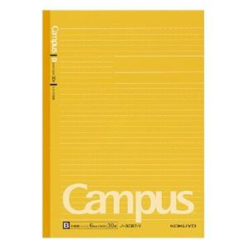 KOKUYO Campus Notebook Color Cover with Dots, Ruled Width 7mm ノ-3CAT-B ノ-203CATN-B ノ-3CBT-B