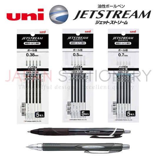 Refill for Mitsubishi Jetstream Pen SXR-5 (0.5mm) SXR-38 SXR-7Multi Function SXN-150 SXN-250