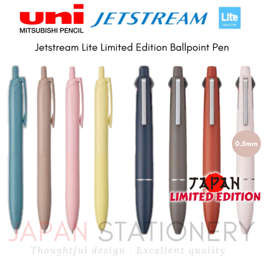 Uni Mitsubishi Jetstream Lite Limited Edition Ballpoint Pen 0.5mm SXNLS05.SB SXNLS05.WP SXNLS05.28 SXNLS05.39 MSXESL05.C