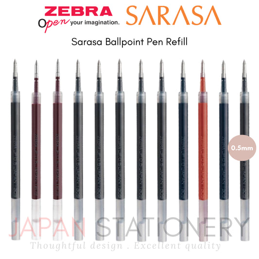 Zebra Sarasa Ballpoint Pen Refill 0.5mm JF-0.5芯