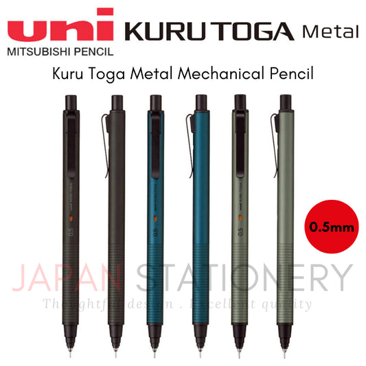 Uni Mitsubishi Kuru Toga Metal Mechanical Pencil 0.5 mm M5KH1P