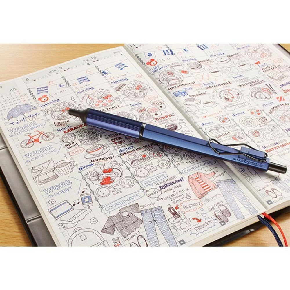Uni Mitsubishi Monotone Collection Japan Limited Edition Mechanical Pencil & Ballpoint Pen 0.38/0.5mm SXN100328FB MSXE51