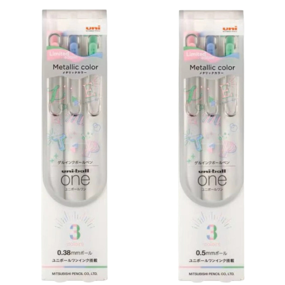 Uni Mitsubishi Uni-ball One Creative Color Limited Edition Gel Ink Ballpoint Pen 0.38/0.5mm UMNSC38.1 UMNSC38.25 UMNSC38