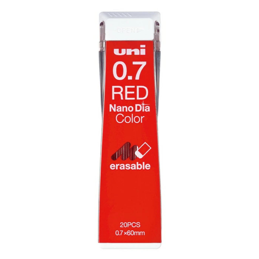 Uni NanoDia Color Erasable Lead 0.7 mm U07202NDC