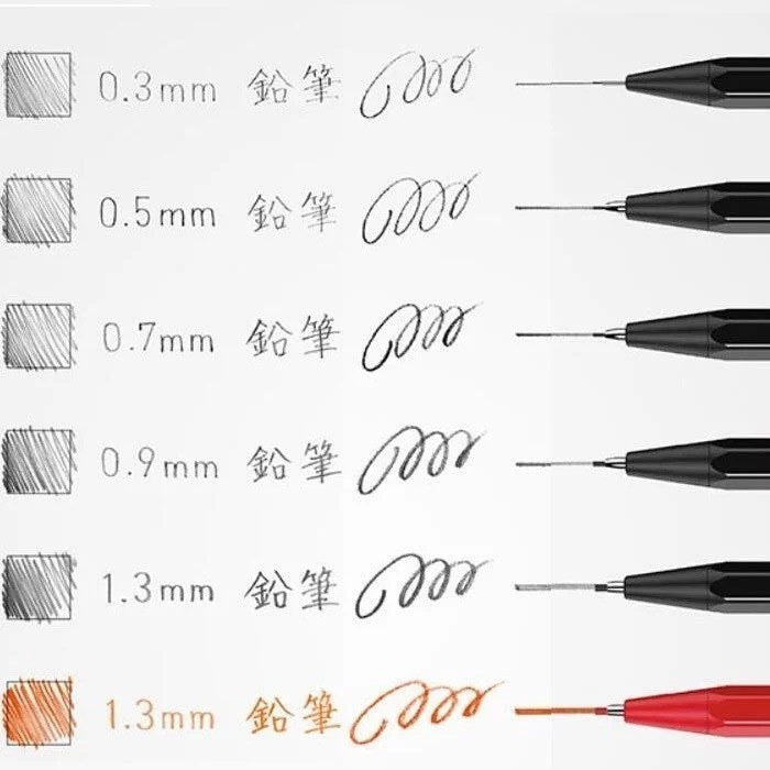 KOKUYO Enpitsu Sharp Mechanical Pencil Lead - HB / B / 2B ( 0.3 / 0.5 / 0.7 / 0.9 / 1.3 mm ) PSR-2B03-1P PSR-B03-1P