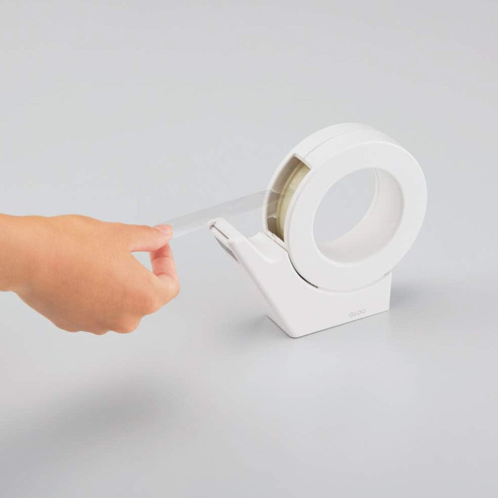 KOKUYO GLOO Tape Dispenser Tape Cutter with Suction Cup Small Large T-GM500NW T-GM510W