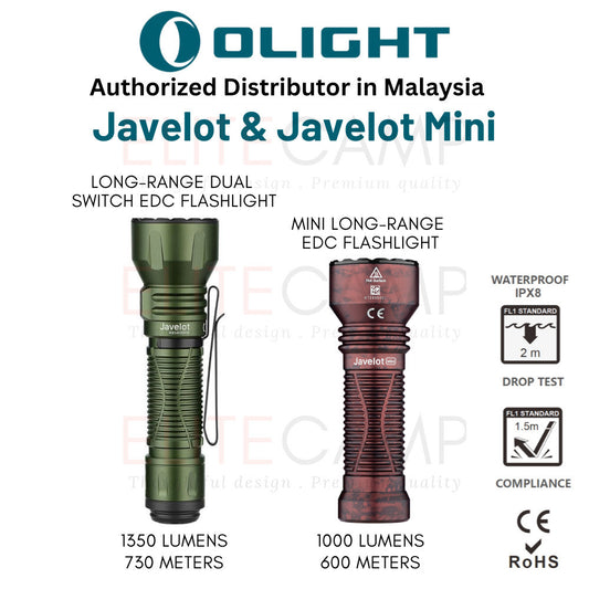 Olight Javelot & Javelot Mini Waterproof Flashlight