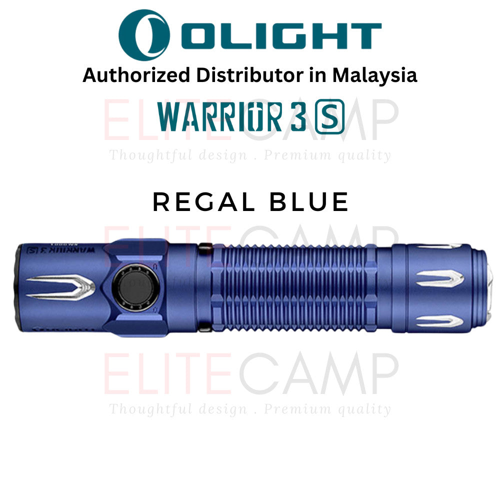 Olight Warrior 3S Tactical Flashlight with Proximity Sensor Rechargeable Camping Hiking Torchlight Torch Flash