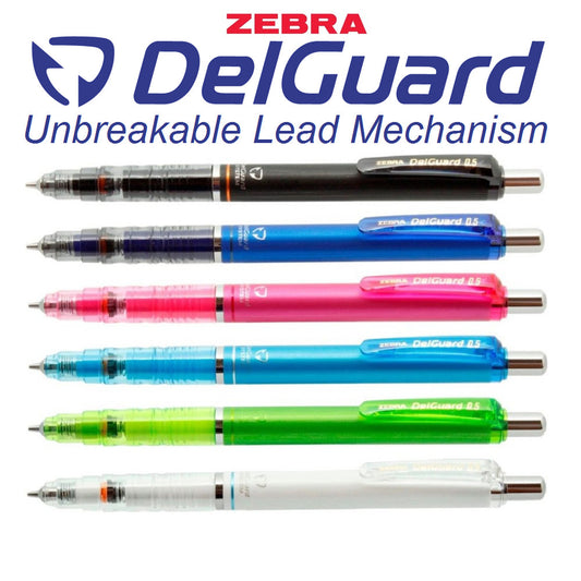 Zebra DelGuard Basic - Anti-break Core Mechanical Pencil (0.5mm)