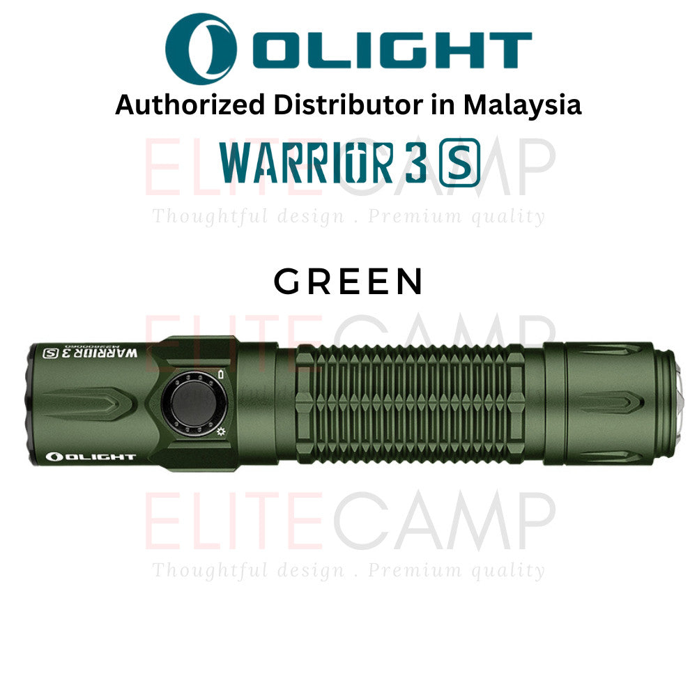 Olight Warrior 3S Tactical Flashlight with Proximity Sensor Rechargeable Camping Hiking Torchlight Torch Flash
